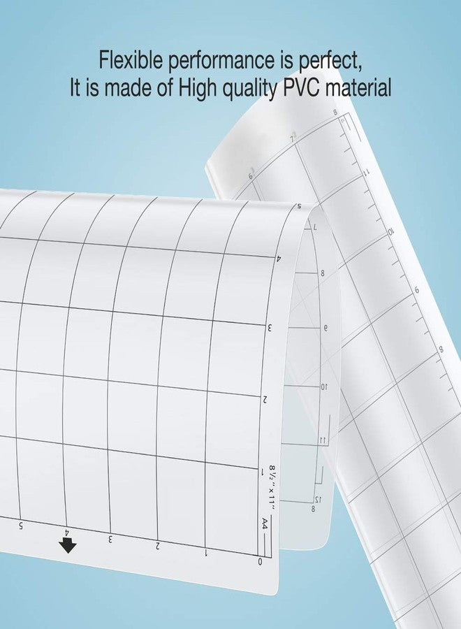 Nicapa StandardGrip Cutting Mat for Silhouette Portrait(8x12 inch 3 Mats) Standard Adhesive Sticky Quilting Cut Mats Replacement Accessories for Silhouette Portrait - Image 5