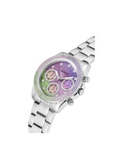 GUESS Guess Womens Silver-Tone and Ombre Multifunction Watch GW0483L1  - Image 2