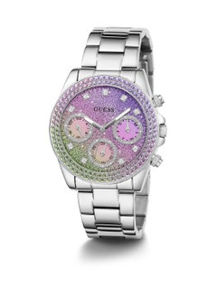 GUESS Guess Womens Silver-Tone and Ombre Multifunction Watch GW0483L1  - Image 3