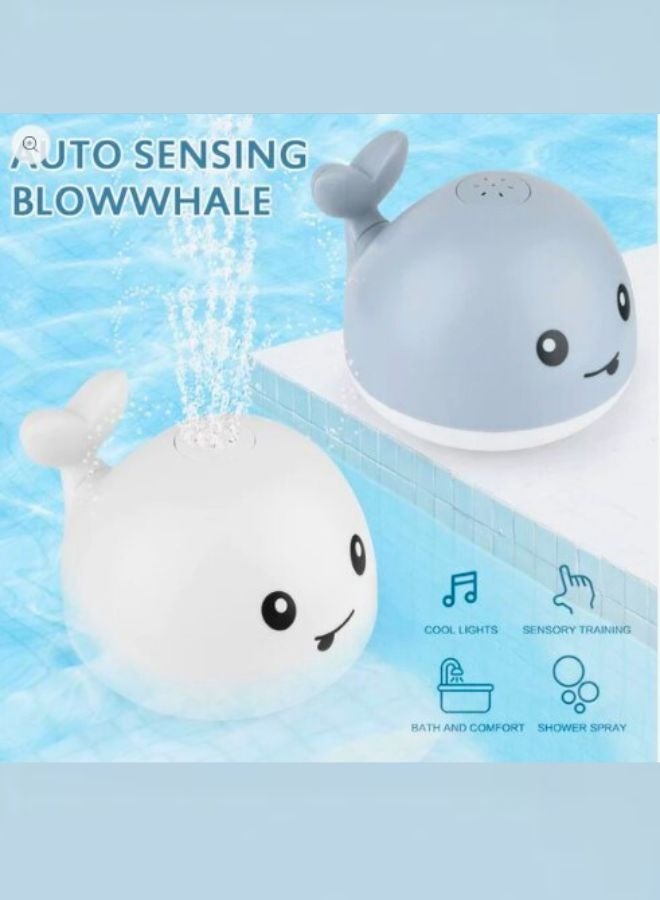LIMRA Whale Electric Induction Sprinkler Music Colorful Light Water Toy - Image 5