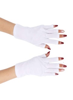 Generic Gel Nail Gloves, 1 Pair Anti UV Glove Short Gloves UV and Sunblock Protection Shield Gloves Workout Gloves for Summer Outdoor  - Image 5