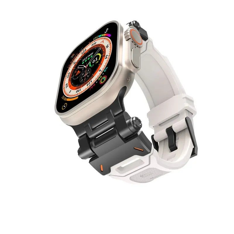 Bluejw New Designer Luxury Replacement Rubber Strap High Quality Sport Silicone Watch Band for IWatch Apple Ultra 2 49mm - Image 1