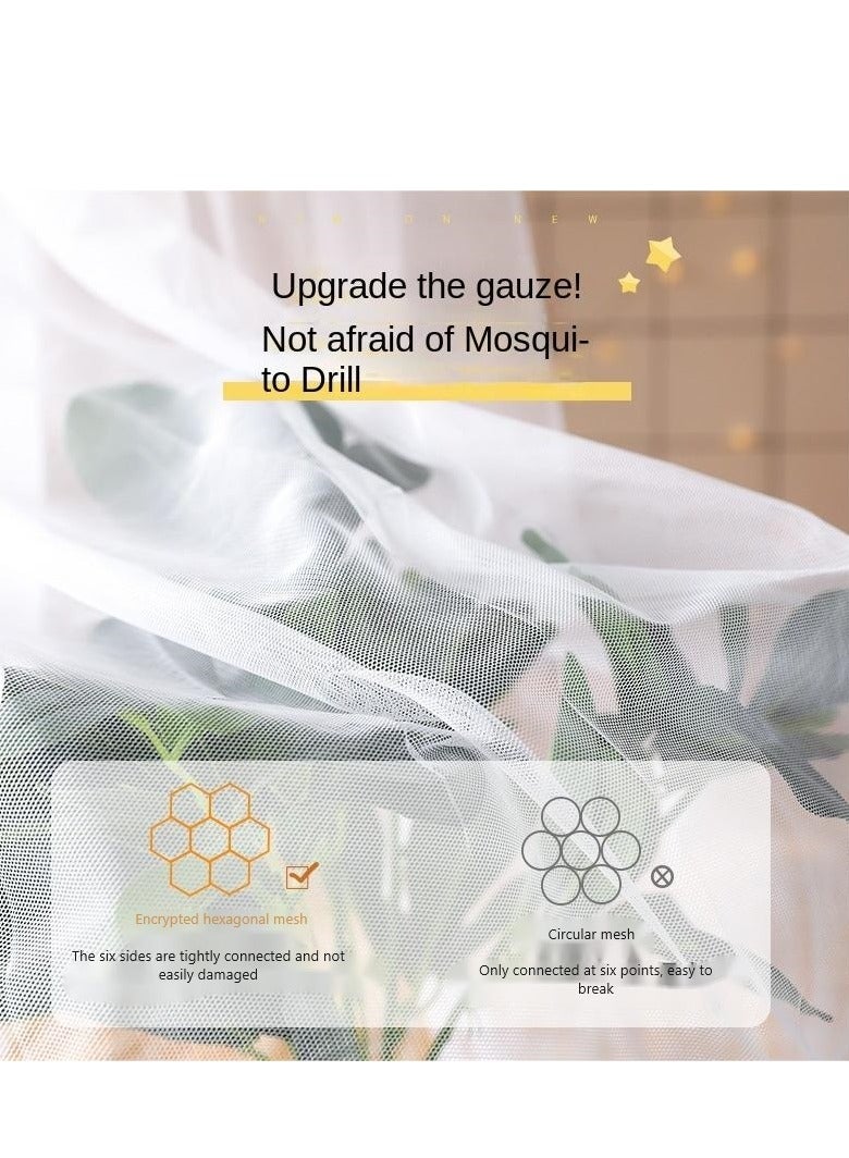 Bluejw Bed Canopy Tents Curtain Blackout Curtain Single Bed Tent Curtain Student Shading Cloth Bed Canopy Mosquito Net Student Sleep Privacy Protection - Image 3