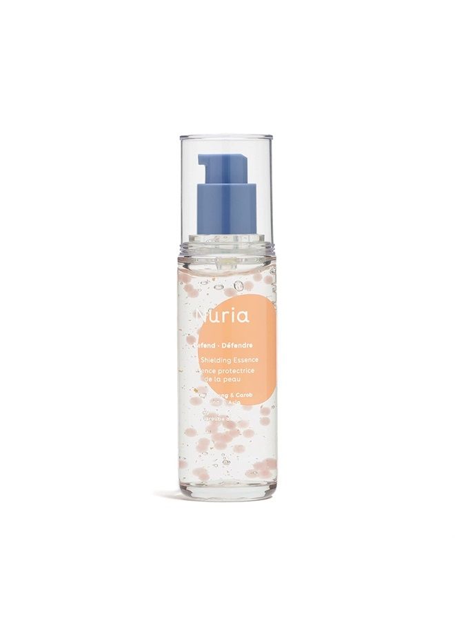 Nuria Defend Skin Shielding Essence, Antioxidant-Rich Lightweight Face Essence with Ginseng, Carob, and Niacinamide, 50mL/1.7 fl oz - Image 1
