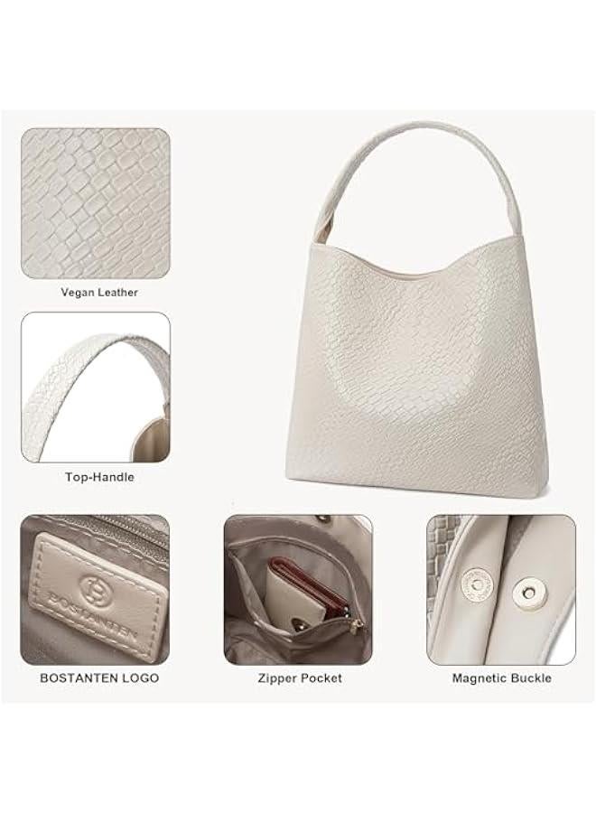 Arabest Shoulder Bag for Women Trendy Summer Hobo Handbag Purse Top-handlde Tote Bag - Image 3