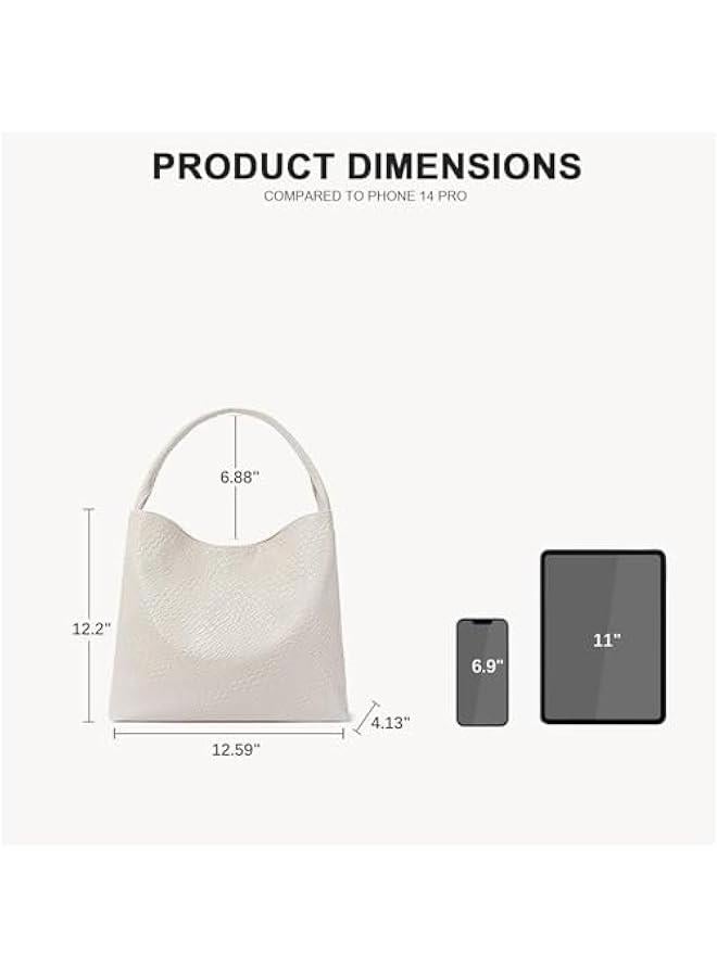 Arabest Shoulder Bag for Women Trendy Summer Hobo Handbag Purse Top-handlde Tote Bag - Image 4