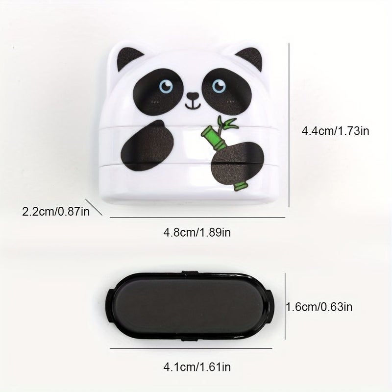Personalized Double Layered Waterproof Garment Stamps Permanent Identification Durable Label Pink Style A Black White Ink N5 - Image 3