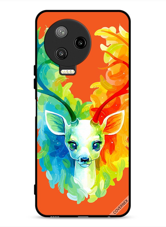 Covernex Infinix Note 12 Pro 4G Protective Case Cover Colorful Deer - Image 1