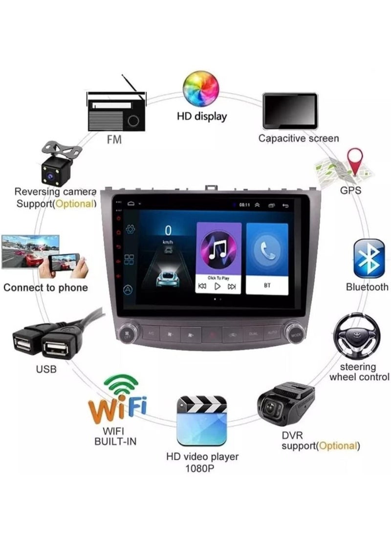 RAYMOS - Android Screen For Lexus IS250 IS300 IS200 IS220 IS350 2005 2006 2007 2008 2009 Car Radio Bluetooth carplay BT WIFI Touchscreen multimedia Support Apple Carplay Android Auto 4GB RAM - Image 1
