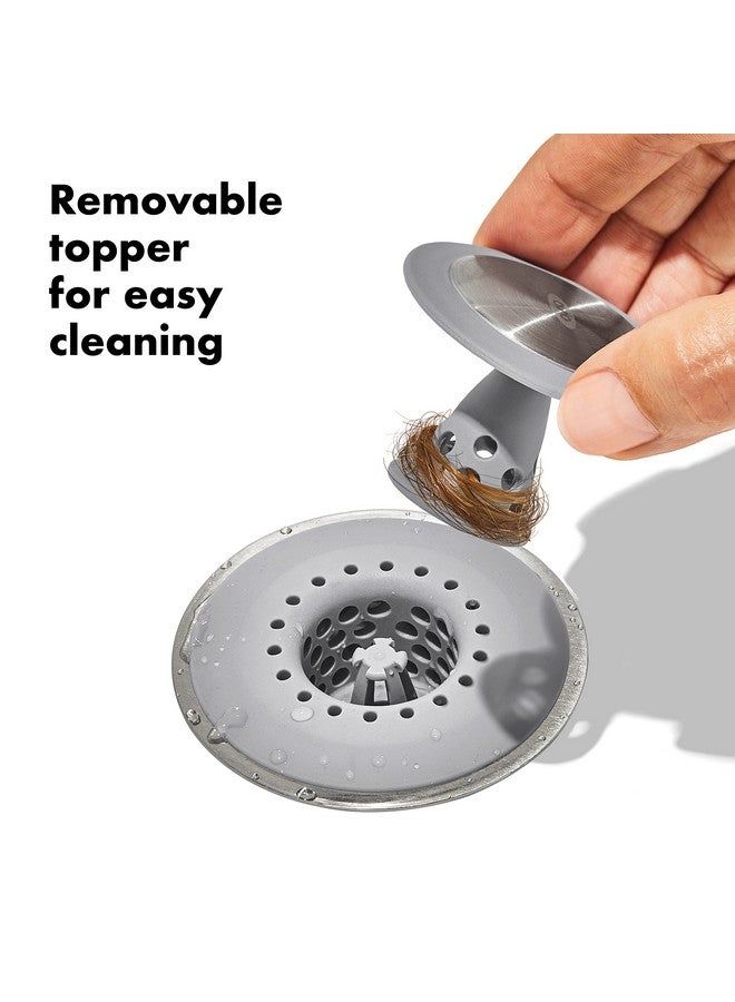 أوكسو واقي تصريف الشعر من OXO Good Grips المصنوع من الفولاذ المقاوم للصدأ - Image 5