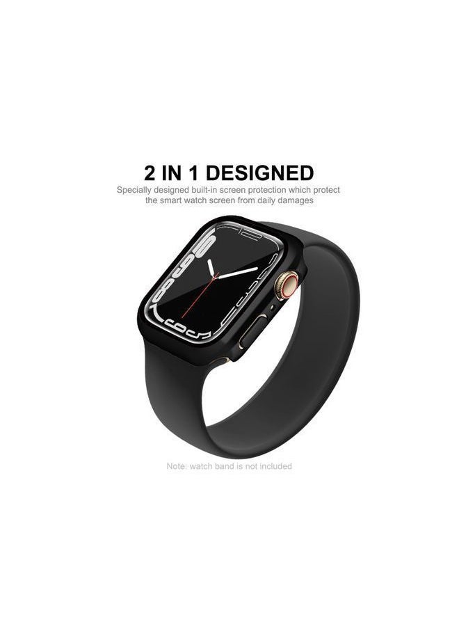 2 In 1 PC Case + Film For Apple Watch Series 7 41mm