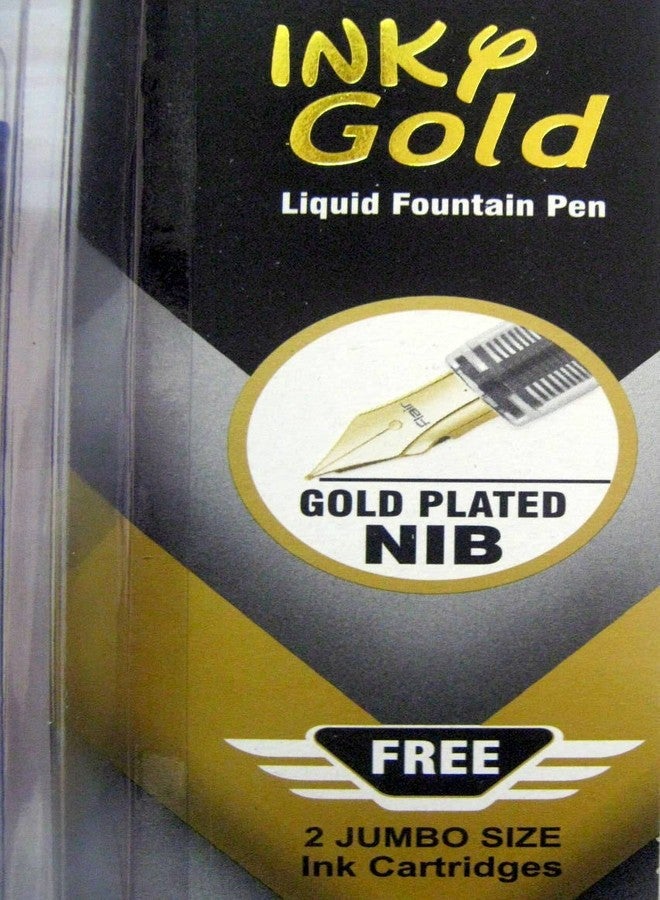 فلير قلم حبر سائل Flair Inky Gold - Image 3