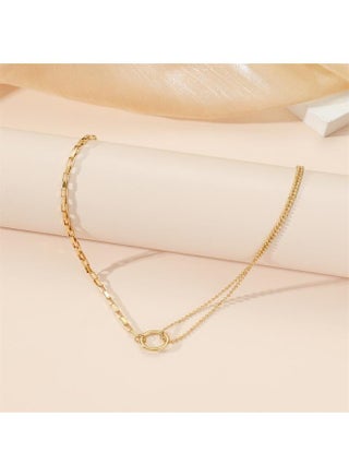 New Box Chain Spelling Ball Titanium Steel Roman Circle Necklace Golden Retro Fashion Clavicle Trend - pzsku/ZB50F31C452A4CD75F22AZ/45/_/1739559680/d3a5a5a3-d36d-4aca-8b6f-b8ebe6ee97de