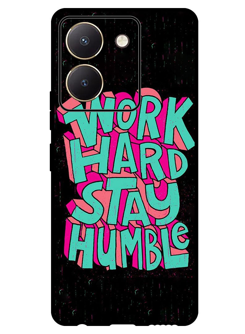 Theodor Protective Case Anti Scratch Shock Proof Bumper Cover For Vivo Y27s Work Hard - Image 1