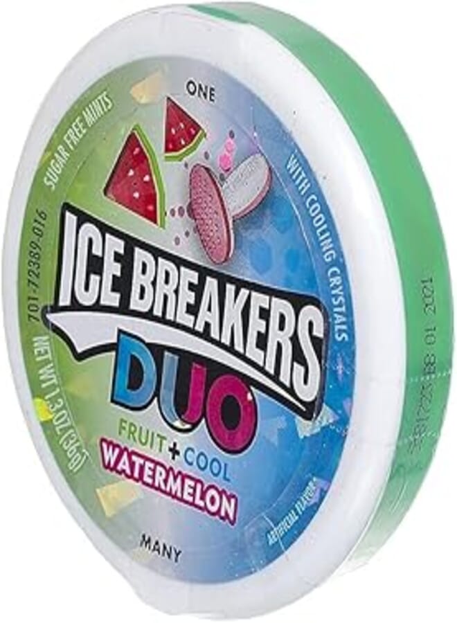 ICE BREAKERS Duo Watermelon Mints (36g)