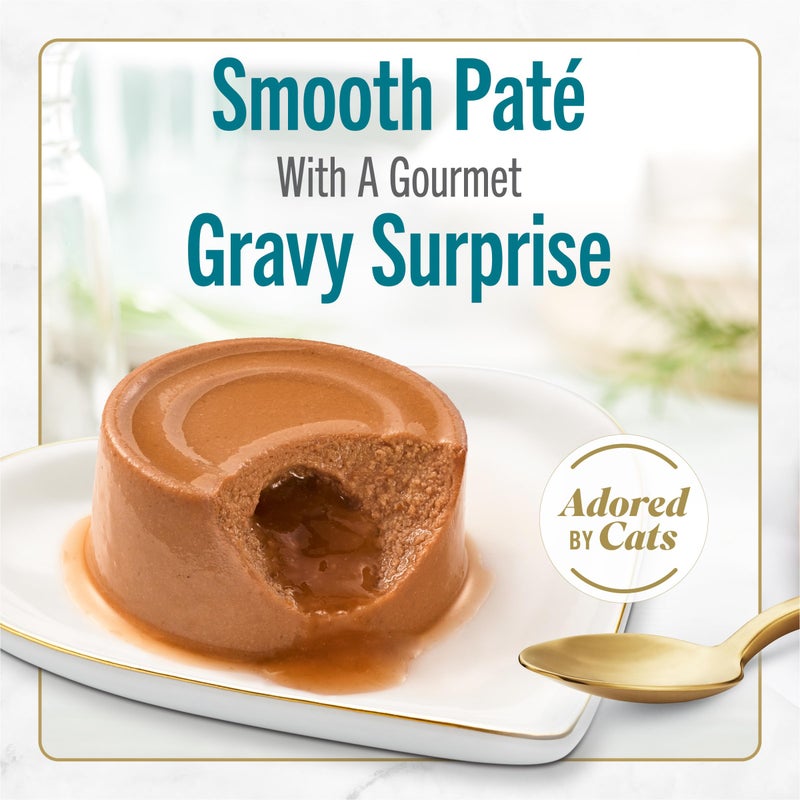 Fancy Feast Purina Fancy Feast Savory Centers With Tuna Wet Cat Food Pate with Gourmet Gravy Center - (Pack of 24) 3 oz. Cans - Image 2