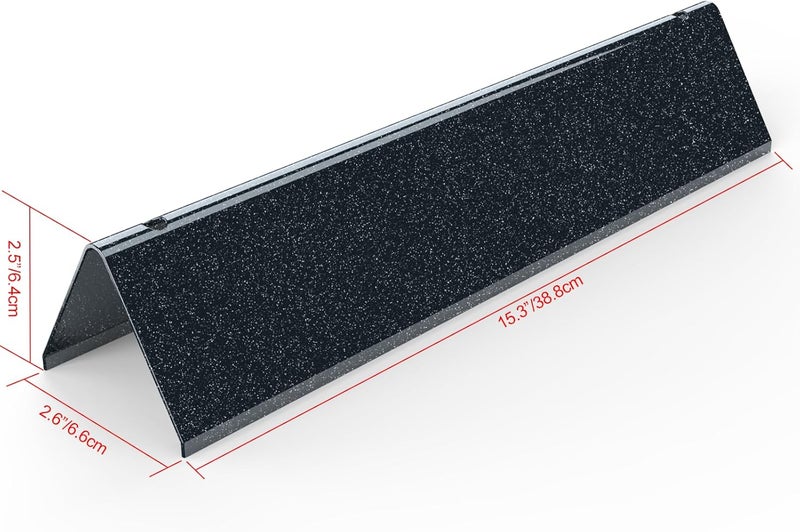 Utheer 7636 15.3 Inch Flavorizer Bars for Weber Spirit I & II & GS4 Spirit II 300 Series, Spirit E310 S310 E320 S320 E330 S330 Gas Grills with Front Control Knobs, Grill Parts for Weber 7636 Heat Tent - Image 2