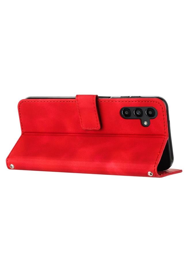 اس-توب جراب لهاتف Samsung Galaxy A16 5G جراب جلدي بتصميم مثلث حلم مع حبل طويل - Image 3