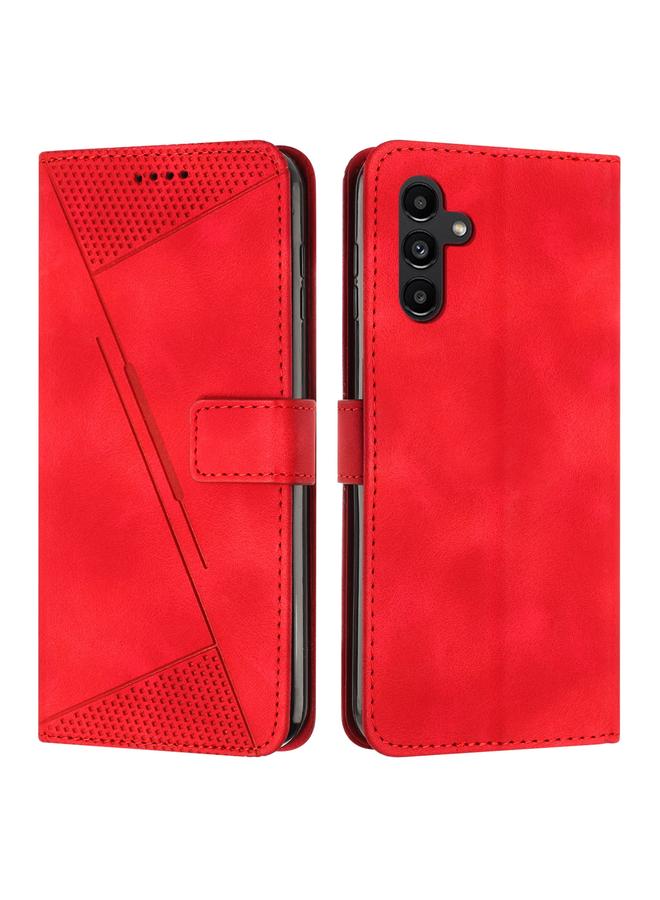 اس-توب جراب لهاتف Samsung Galaxy A16 5G جراب جلدي بتصميم مثلث حلم مع حبل طويل - Image 1