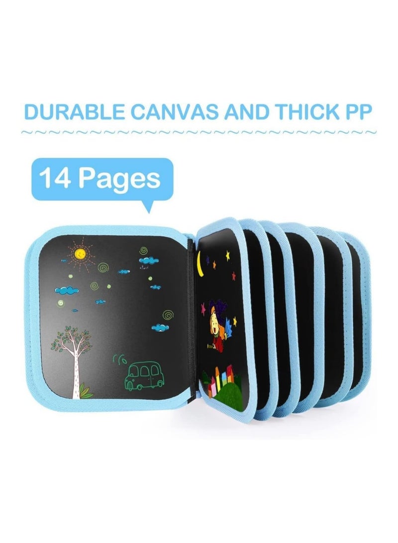 Mumoo Bear Erasable Drawing Pad for Kids,Toddler Toys for 3 to 8 Year Old Boys Girls,Reusable Drawing Book 12 Colored Pens Kids Travel Toys Learning Educational Toys Toddler Birthday Gifts - Image 3