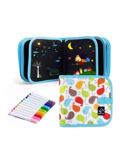 Mumoo Bear Erasable Drawing Pad for Kids,Toddler Toys for 3 to 8 Year Old Boys Girls,Reusable Drawing Book 12 Colored Pens Kids Travel Toys Learning Educational Toys Toddler Birthday Gifts  - Image 1
