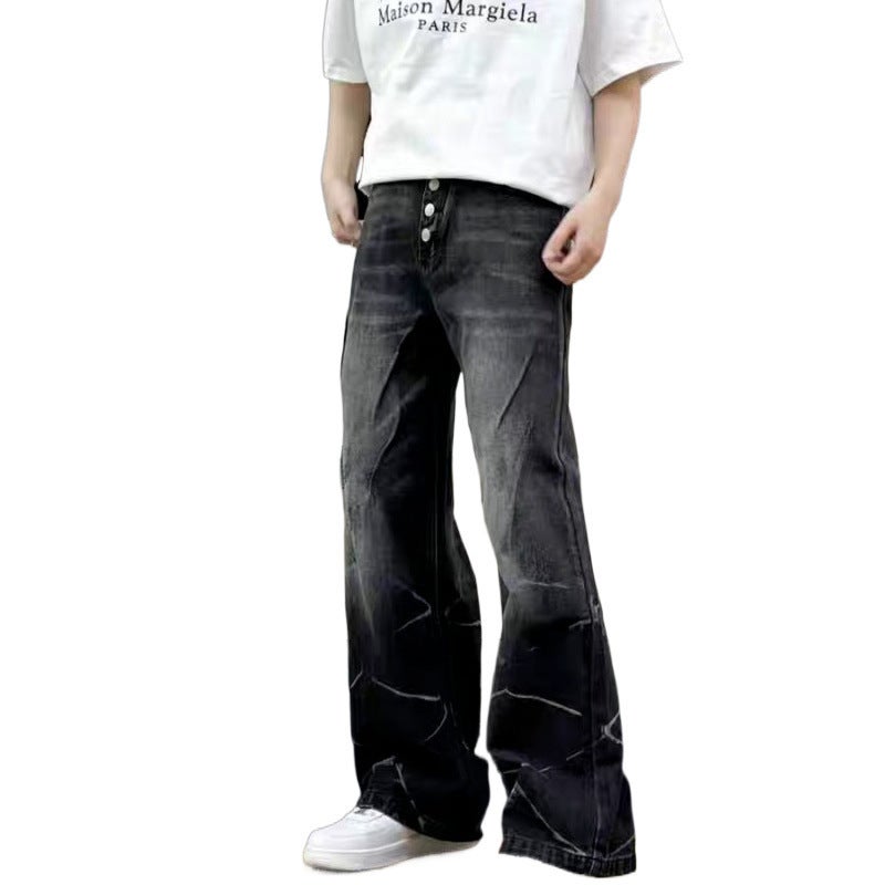 Unisex Casual Daily Denim Jeans - Image 5