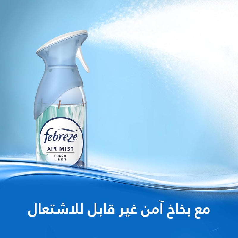 فبريز بخ��خ معطر هواء برائحة الكتان فيبريز، 185 مل - Image 4