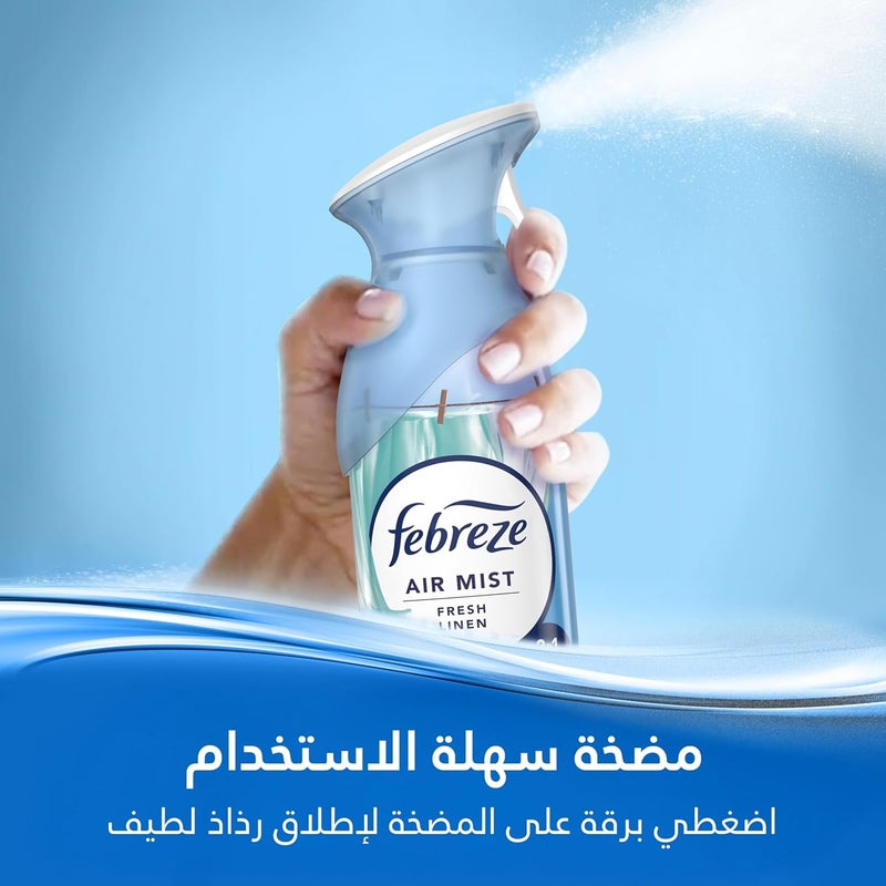 فبريز بخ��خ معطر هواء برائحة الكتان فيبريز، 185 مل - Image 3