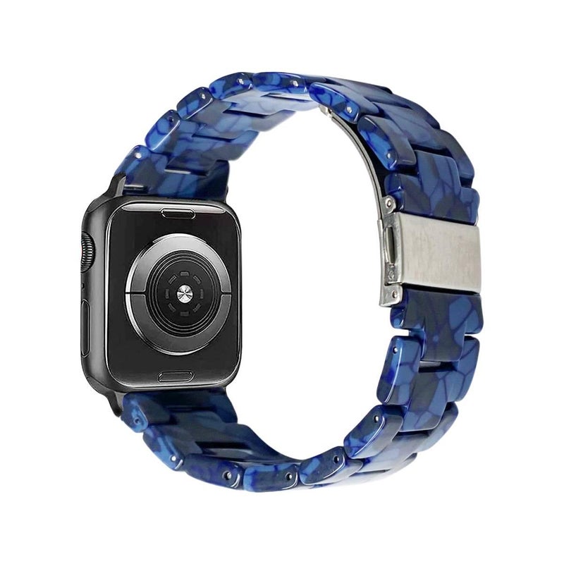 منتج لـ الاستخدام اليومي للساعة الذكية واستبدال السوار والرياضة وتغيير الإطلالة باللون أزرق - Image 1