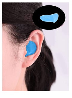 SYOSI Sleep Earplugs, Silicone Earplugs, Sleep Earplugs with High Decibel Noise Protection Waterproof Earplugs for Sleep Learning Swimming and Cancelling Noise  - Image 5