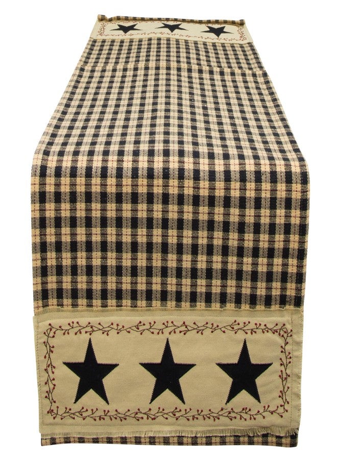Park Designs Star Patch Table Runner, 13 x 36 - Image 2