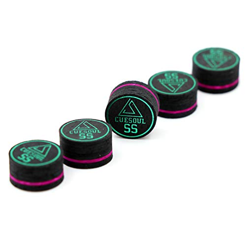 CUESOUL 5pcs 14mm Cue Tip Super Soft for Billiard Pool Cue and Snooker Cue - Image 5