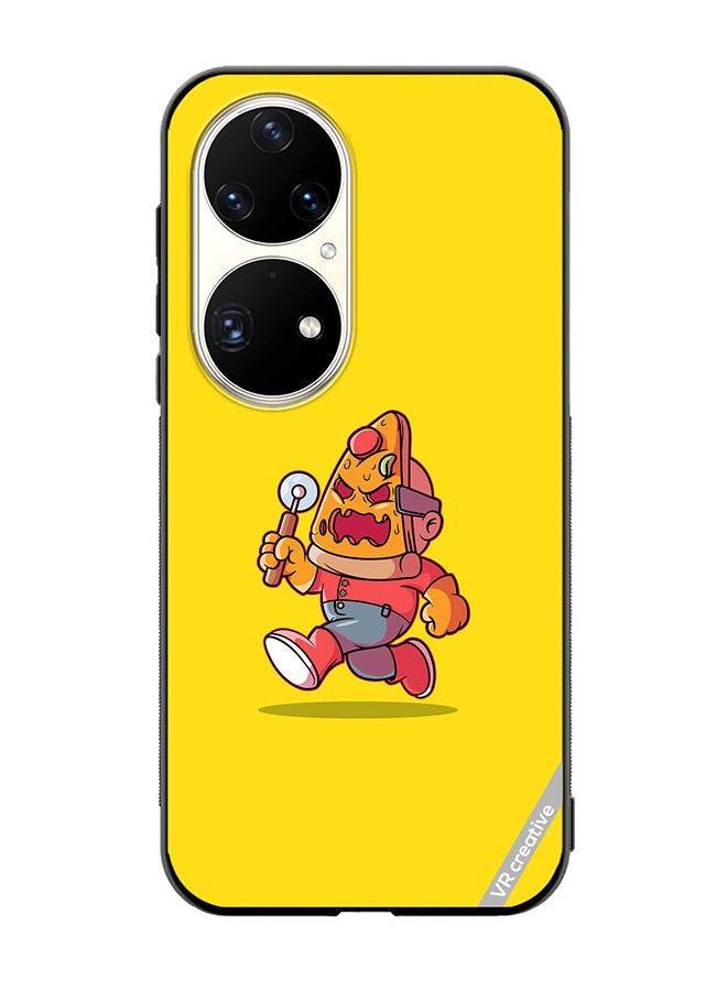VR CREATIVE Protective Case Cover For Huawei P50 Pro Pizza Killer Design Multicolour - Image 1