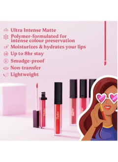 DAZLLER Dazller All Day Lipcolour 5g Autumnspice Ultra intense matte Smudge proof Non transfer  - Image 2