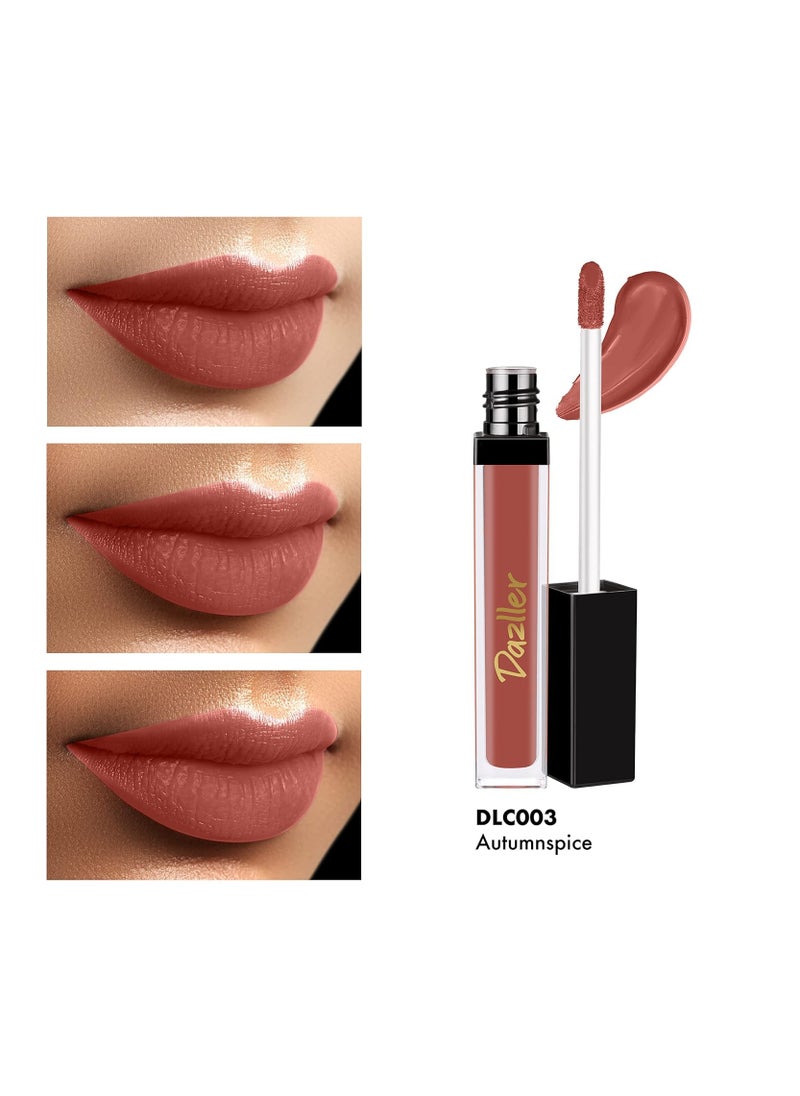 DAZLLER - Dazller All Day Lipcolour 5g Autumnspice Ultra intense matte Smudge proof Non transfer - Image 1
