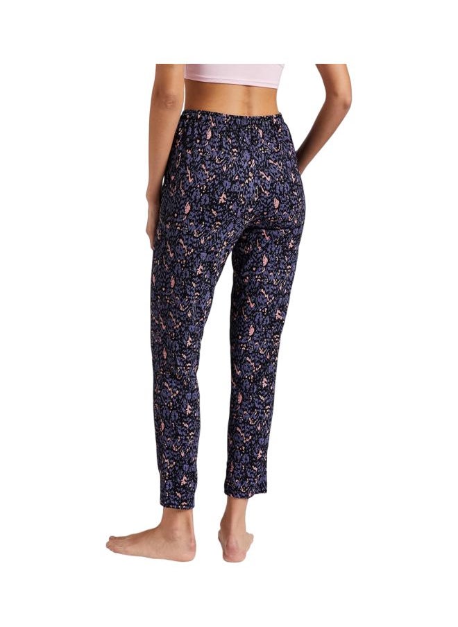 JOCKEY Jockey RX09 Women Micro Modal Cotton Relaxed Fit Printed Pyjama with Lace Trim on Pockets  - Image 2