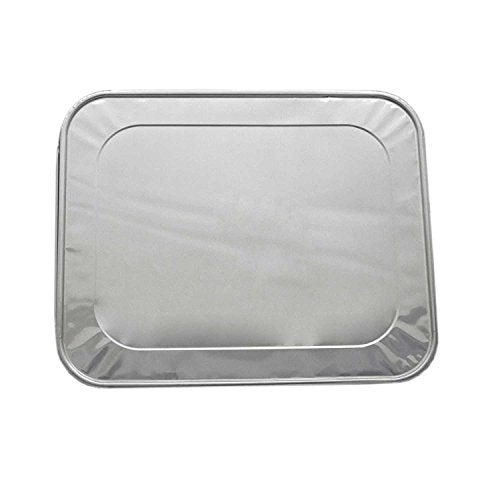 Mr. Miracle Aluminum Lids for Half Size 9x13 Foil Steam Pans. Pack of 30 - Image 1
