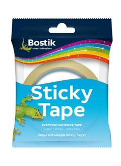 Bostik Bostik Sticky Tape Easy to Cut by Hand 250mm X 50m Roll + Blu Tack Square Blue Pack of 2 Back to School Bundle Offer  - Image 2