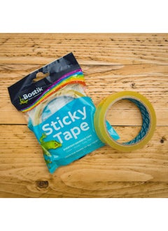 Bostik Bostik Sticky Tape Easy to Cut by Hand 250mm X 50m Roll + Blu Tack Square Blue Pack of 2 Back to School Bundle Offer  - Image 4