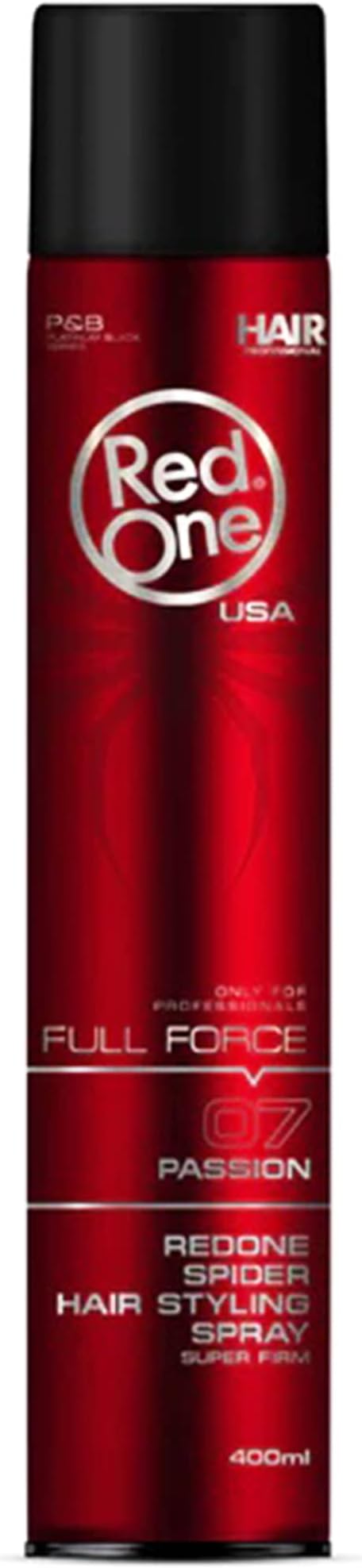 RedOne Spider Hair Spray Full Force Hair Styling Spray Ultra Hold Super Firm 400ml 05 Ultra Hold