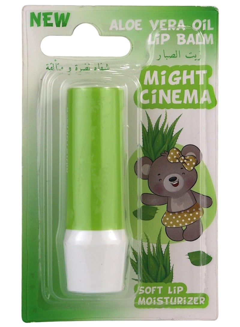 Might Cinema Soft Lip Balm with Aloe Vera Oil - Image 1