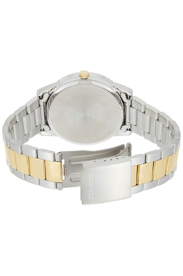 Casio Mens Quartz Watch, Analog Display and Stainless Steel Strap - Image 2