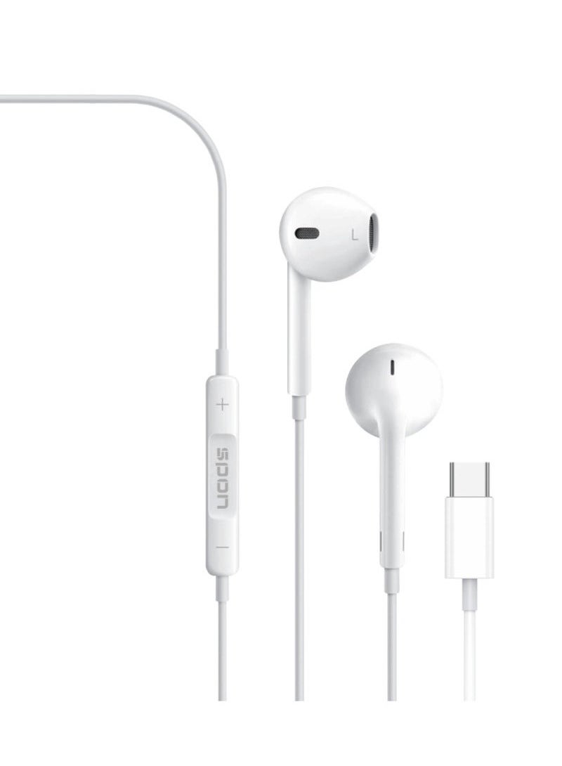 سبون سماعة راس داخل الاذن من النوع سي صوت عالي الجودة - Image 3