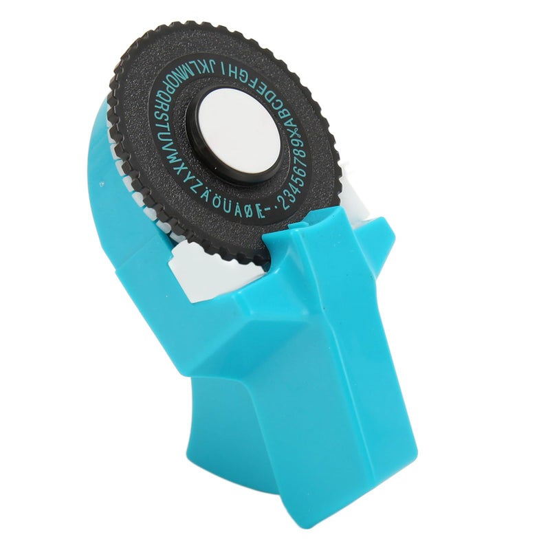 آلة صنع ملصقات يدوية خضراء مع أشرطة محمولة للطباعة ثلاثية الأبعاد للمنزل والمكتب والأعمال ولصق الكتب والهوايات - Image 5