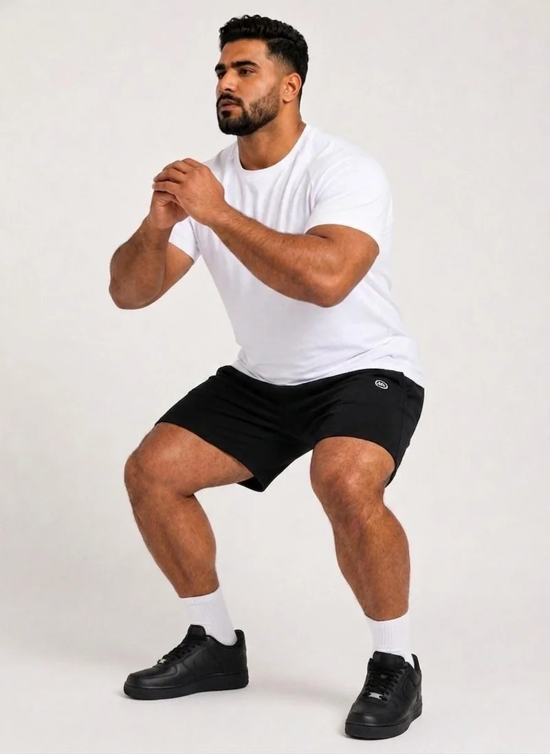 Prima Ace black Men's Shorts Gym Addict Premium Black for Men | Best Price UAE