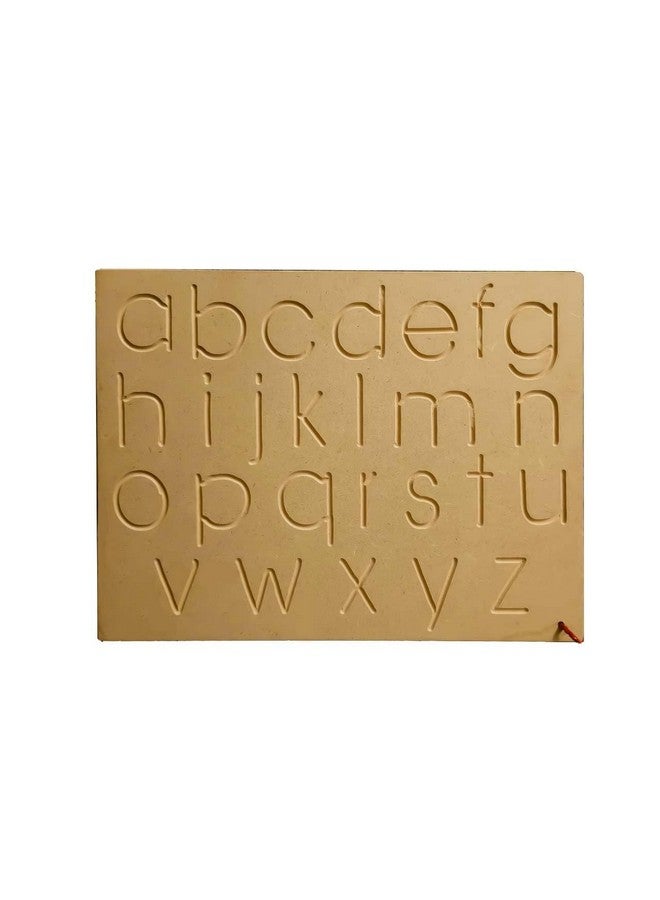 Wooden Tracing Board for Kids Educational Learning Toys Uppercase and Lowercase Handwriting Practice Slates for Children Preschool Learning Activity Kit and Counting Slate (Set of 1) 480  - Image 1