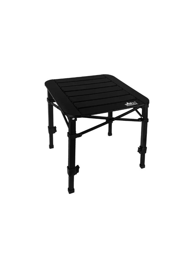 Alghafa Portable Aluminum Camping Table Small – Adjustable Folding Outdoor Table 40×40cm – Lightweight Travel Table – GTA02 - Image 3