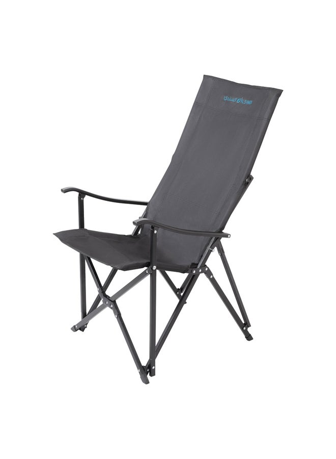 DPT AL Ola  foldable travel chair, Camping Chair, Black, Size58*58*101Cm - Image 1