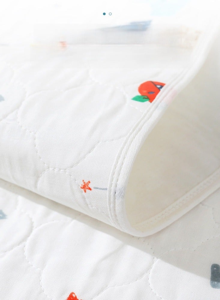 Y&D 30*45cm Diaper Pads Washable Cotton A Class Newborn Baby Breathable Impermeable Pads Baby Diaper Pads Baby Supplies Summer  - Image 5