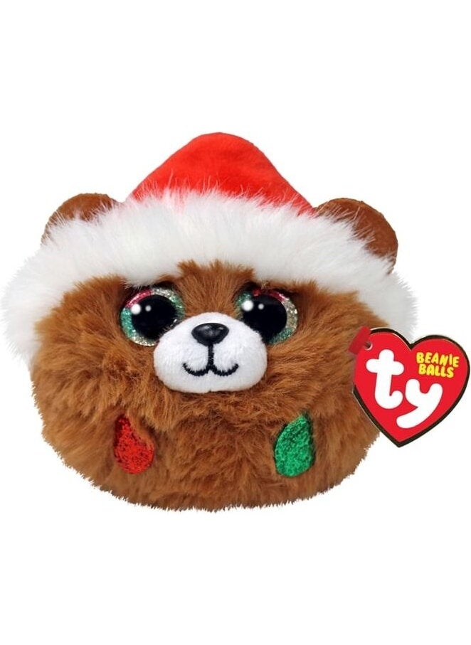 Ty - Teeny Puffies Pudding Brown Bear 10 cm - Image 1